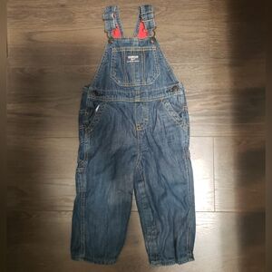 OshKosh B'gosh Denim Fleece Lined Overalls